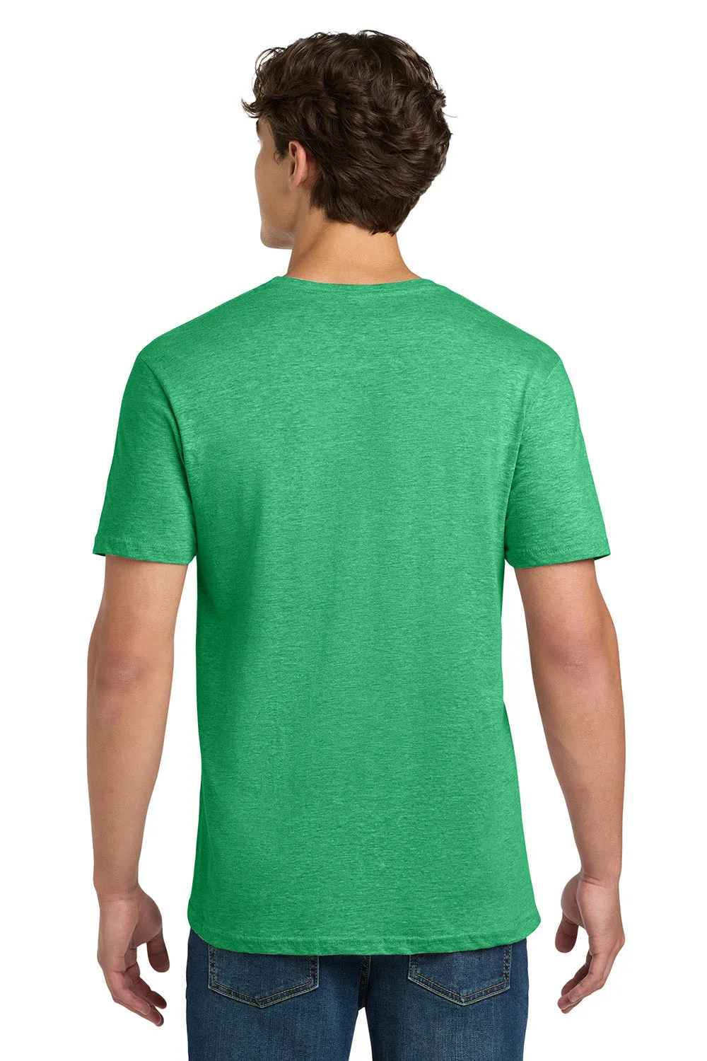 Gildan Mens Softstyle Short Sleeve Crewneck T-Shirt - Heather Irish Green  Affordable Clothing Gildan