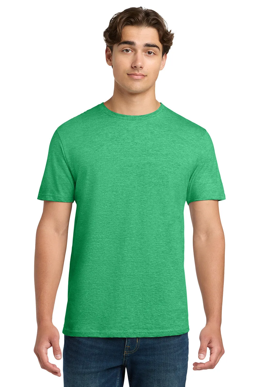 Gildan Mens Softstyle Short Sleeve Crewneck T-Shirt - Heather Irish Green  Affordable Clothing Gildan