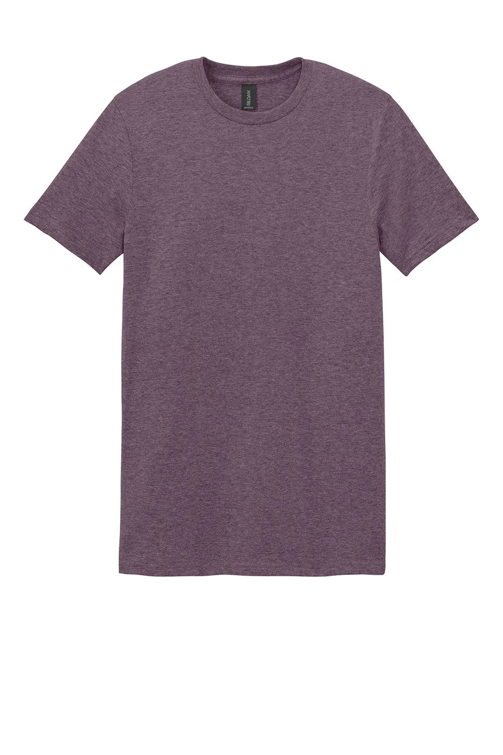 Gildan Mens Softstyle Short Sleeve Crewneck T-Shirt - Heather Maroon  Affordable Clothing Gildan