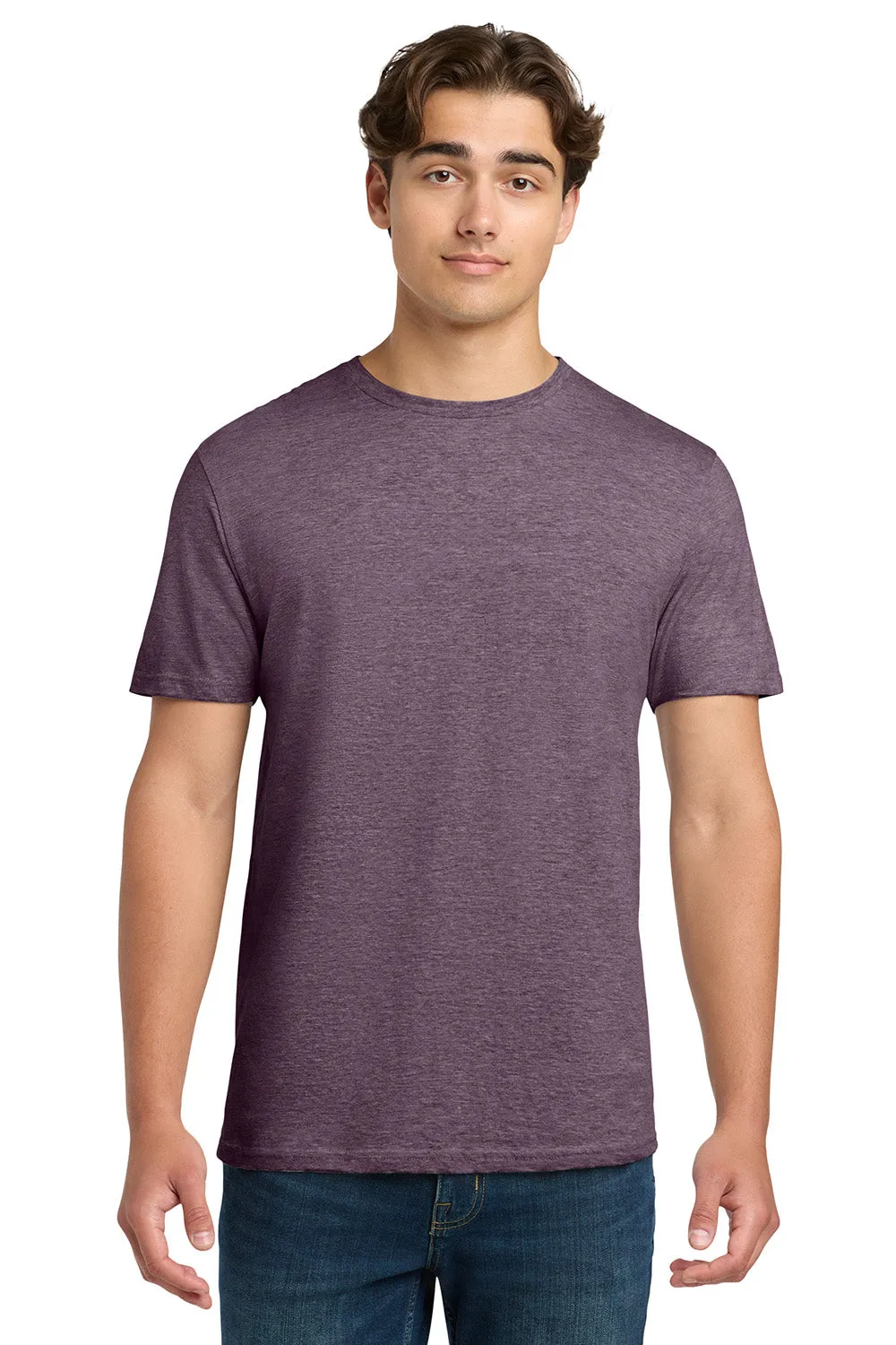 Gildan Mens Softstyle Short Sleeve Crewneck T-Shirt - Heather Maroon  Affordable Clothing Gildan