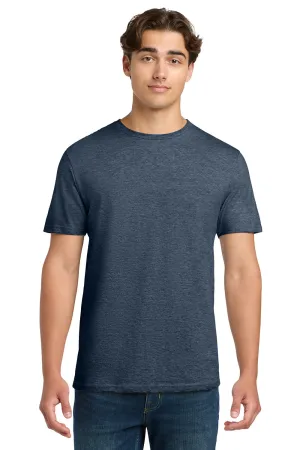Gildan Mens Softstyle Short Sleeve Crewneck T-Shirt - Heather Navy Blue  Affordable Clothing Gildan