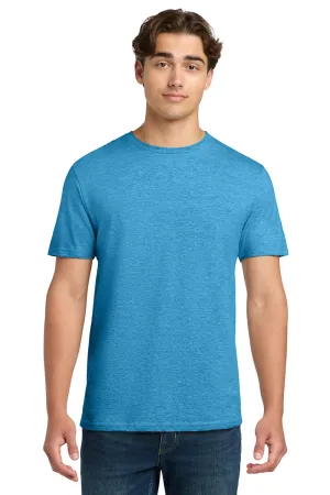 Gildan Mens Softstyle Short Sleeve Crewneck T-Shirt - Heather Sapphire Blue  Affordable Clothing Gildan