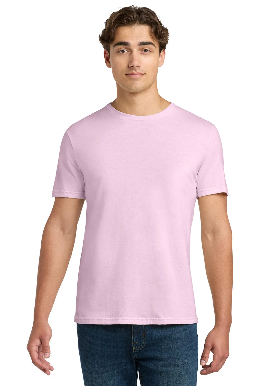 Gildan Mens Softstyle Short Sleeve Crewneck T-Shirt - Light Pink  Affordable Clothing Gildan