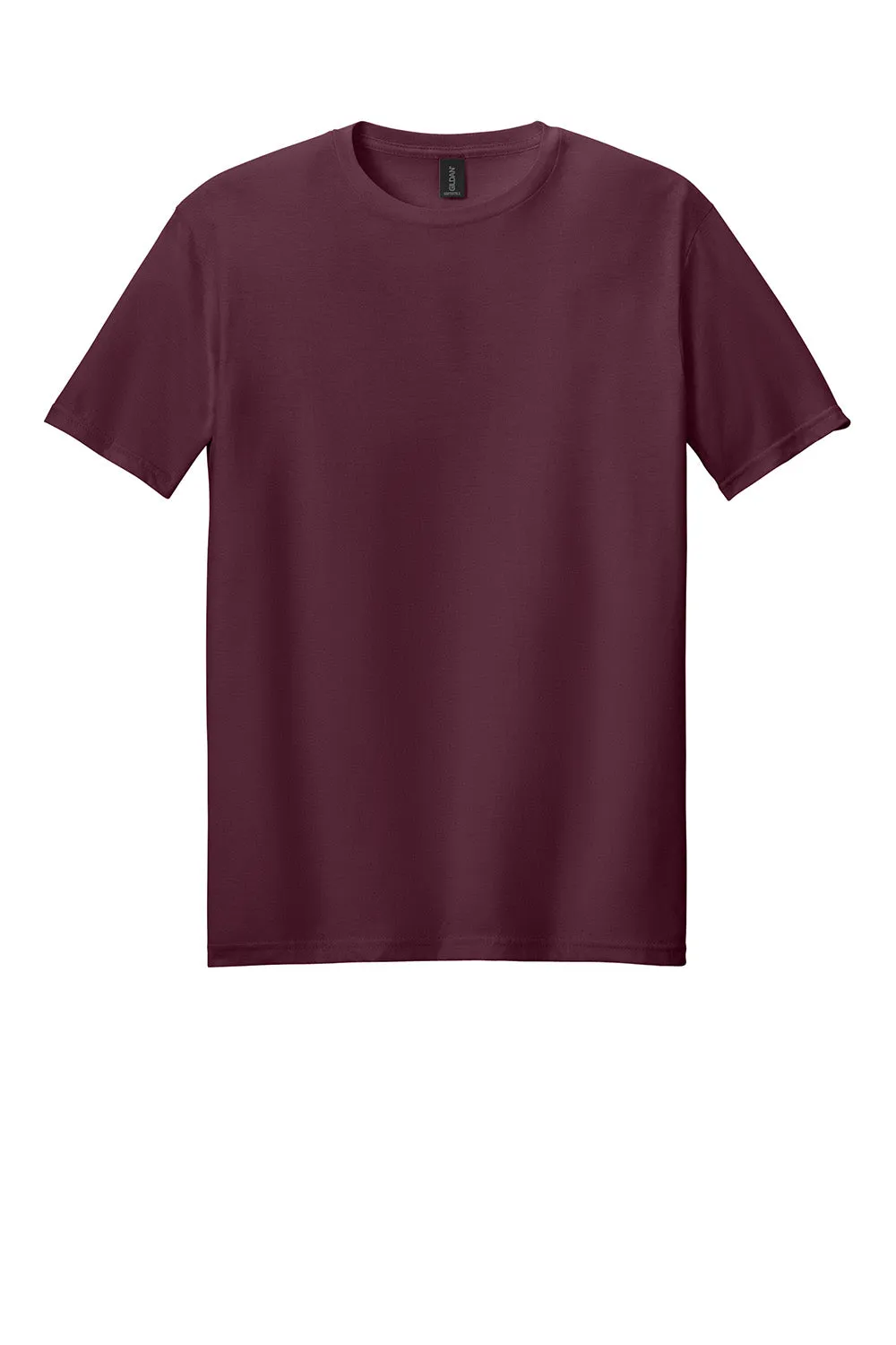 Gildan Mens Softstyle Short Sleeve Crewneck T-Shirt - Maroon  Affordable Clothing Gildan