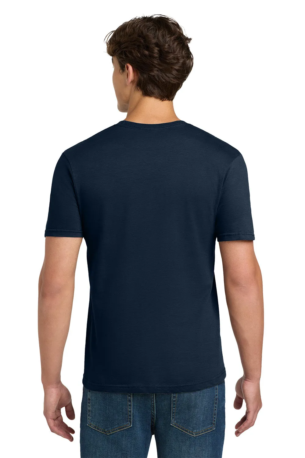 Gildan Mens Softstyle Short Sleeve Crewneck T-Shirt - Navy Blue  Affordable Clothing Gildan