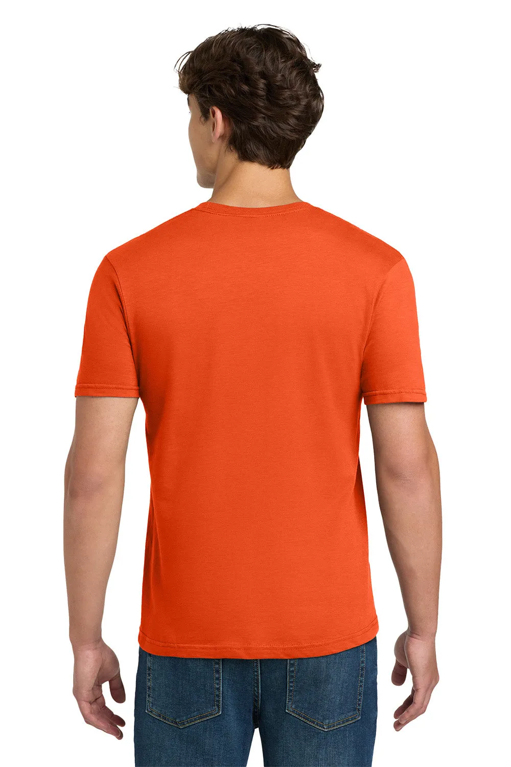 Gildan Mens Softstyle Short Sleeve Crewneck T-Shirt - Orange  Affordable Clothing Gildan