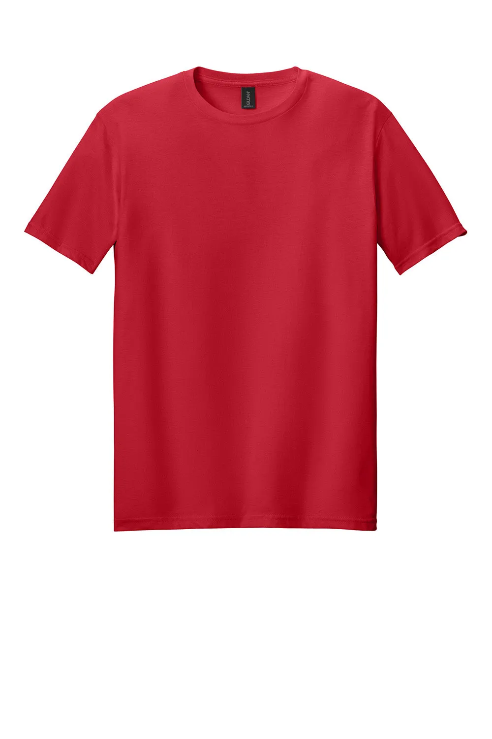 Gildan Mens Softstyle Short Sleeve Crewneck T-Shirt - Red  Affordable Clothing Gildan