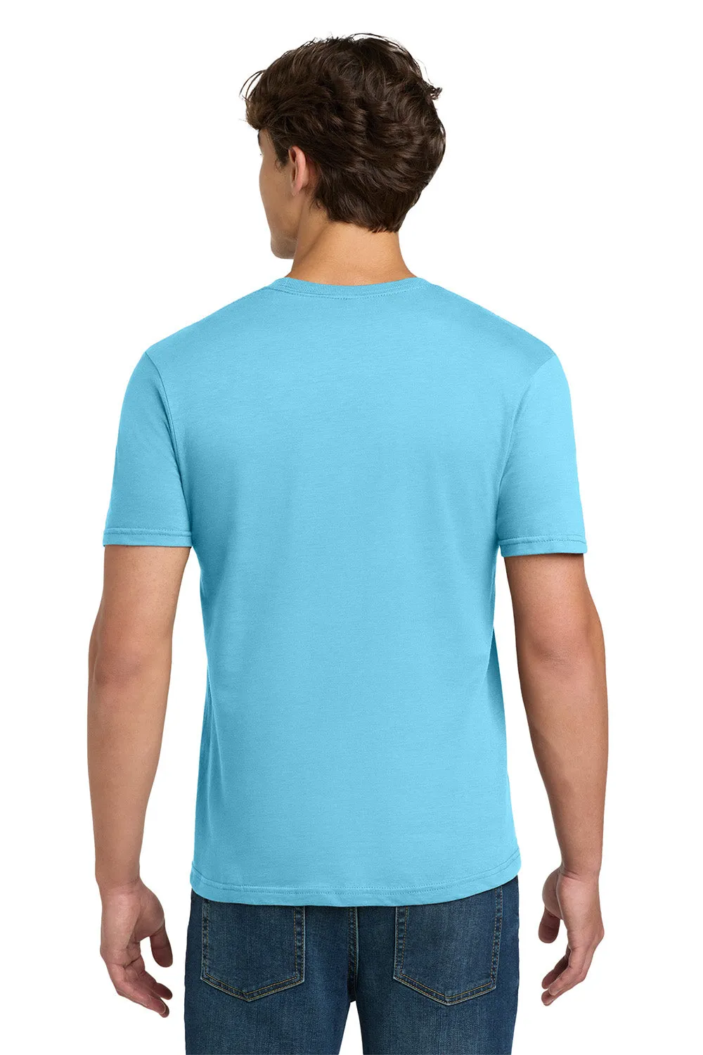 Gildan Mens Softstyle Short Sleeve Crewneck T-Shirt - Sky Blue  Affordable Clothing Gildan