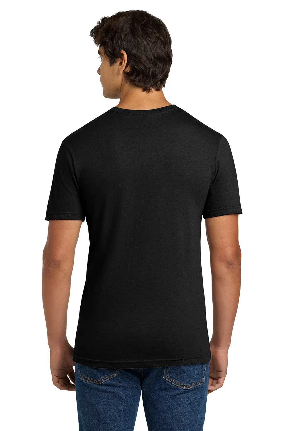 Gildan Mens Softstyle Short Sleeve V-Neck T-Shirt - Black  Affordable Clothing Gildan