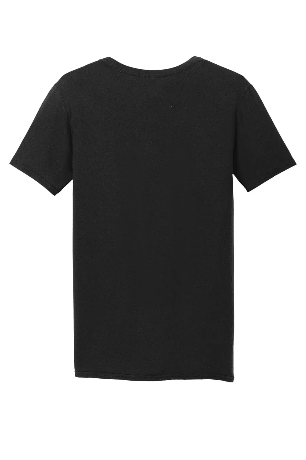 Gildan Mens Softstyle Short Sleeve V-Neck T-Shirt - Black  Affordable Clothing Gildan