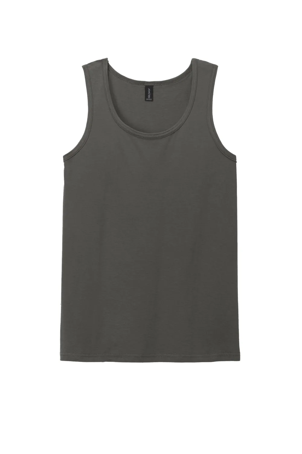 Gildan Mens Softstyle Tank Top - Charcoal Grey  Affordable Clothing Gildan