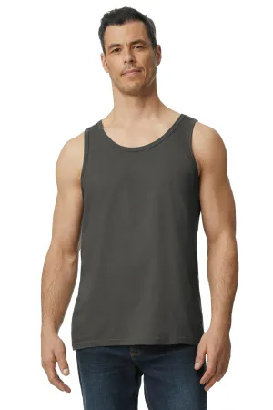 Gildan Mens Softstyle Tank Top - Charcoal Grey  Affordable Clothing Gildan