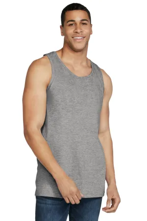 Gildan Mens Softstyle Tank Top - Sport Grey  Affordable Clothing Gildan
