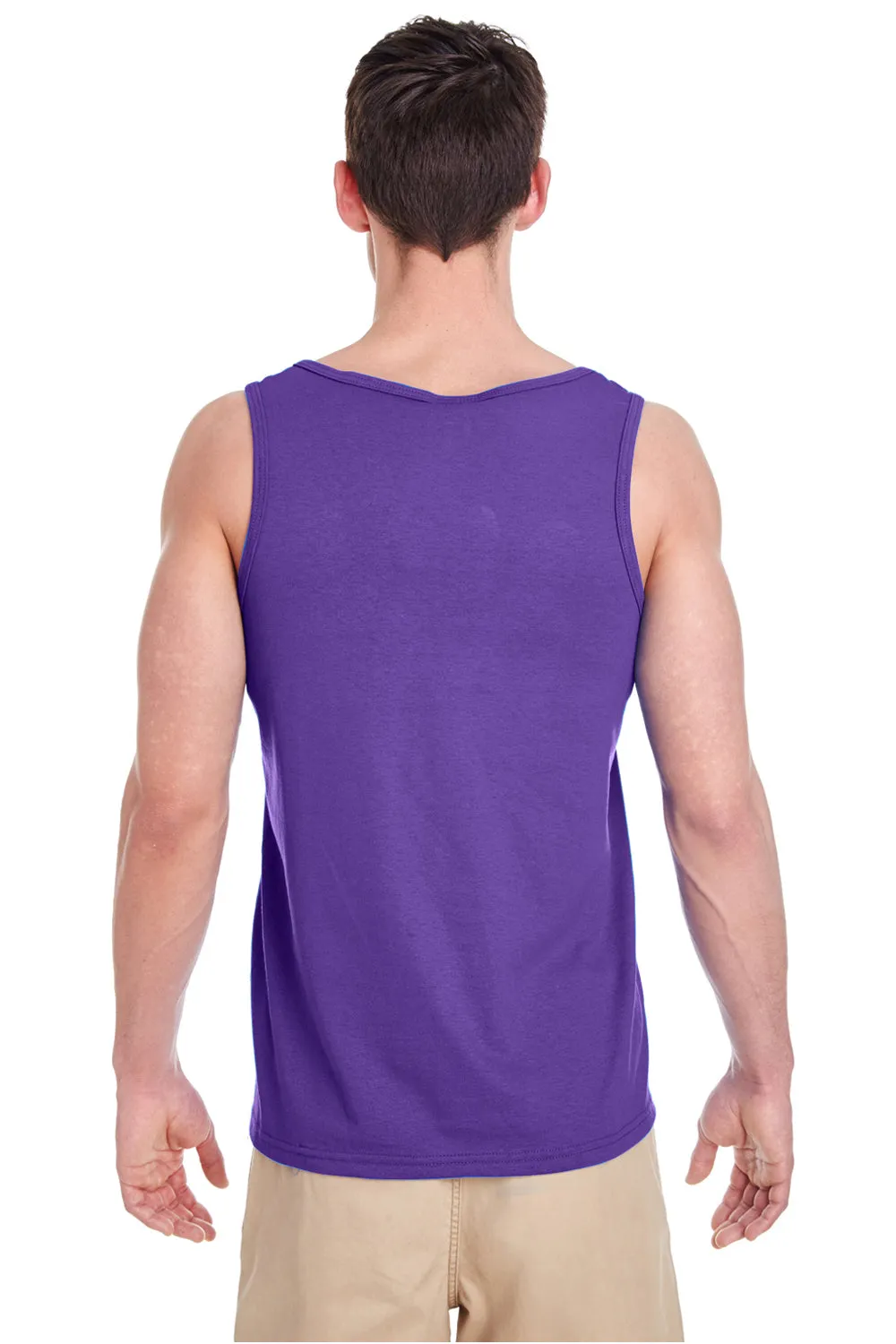 Gildan Mens Tank Top - Purple  Affordable Clothing Gildan