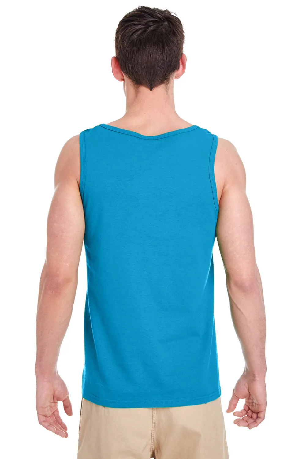 Gildan Mens Tank Top - Sapphire Blue  Affordable Clothing Gildan
