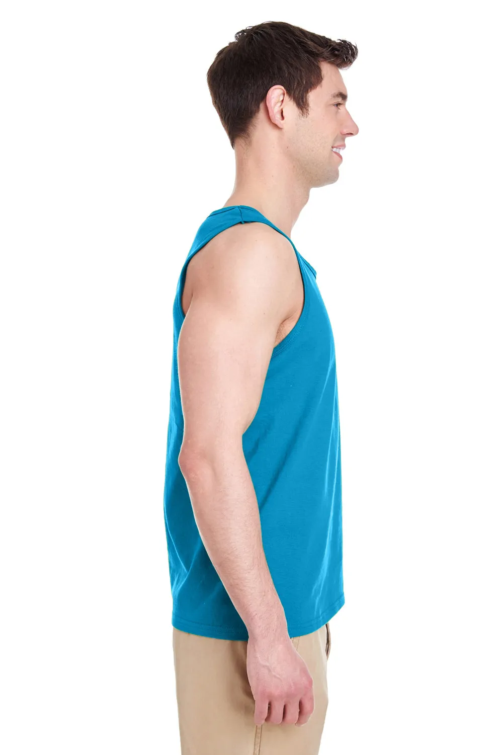 Gildan Mens Tank Top - Sapphire Blue  Affordable Clothing Gildan