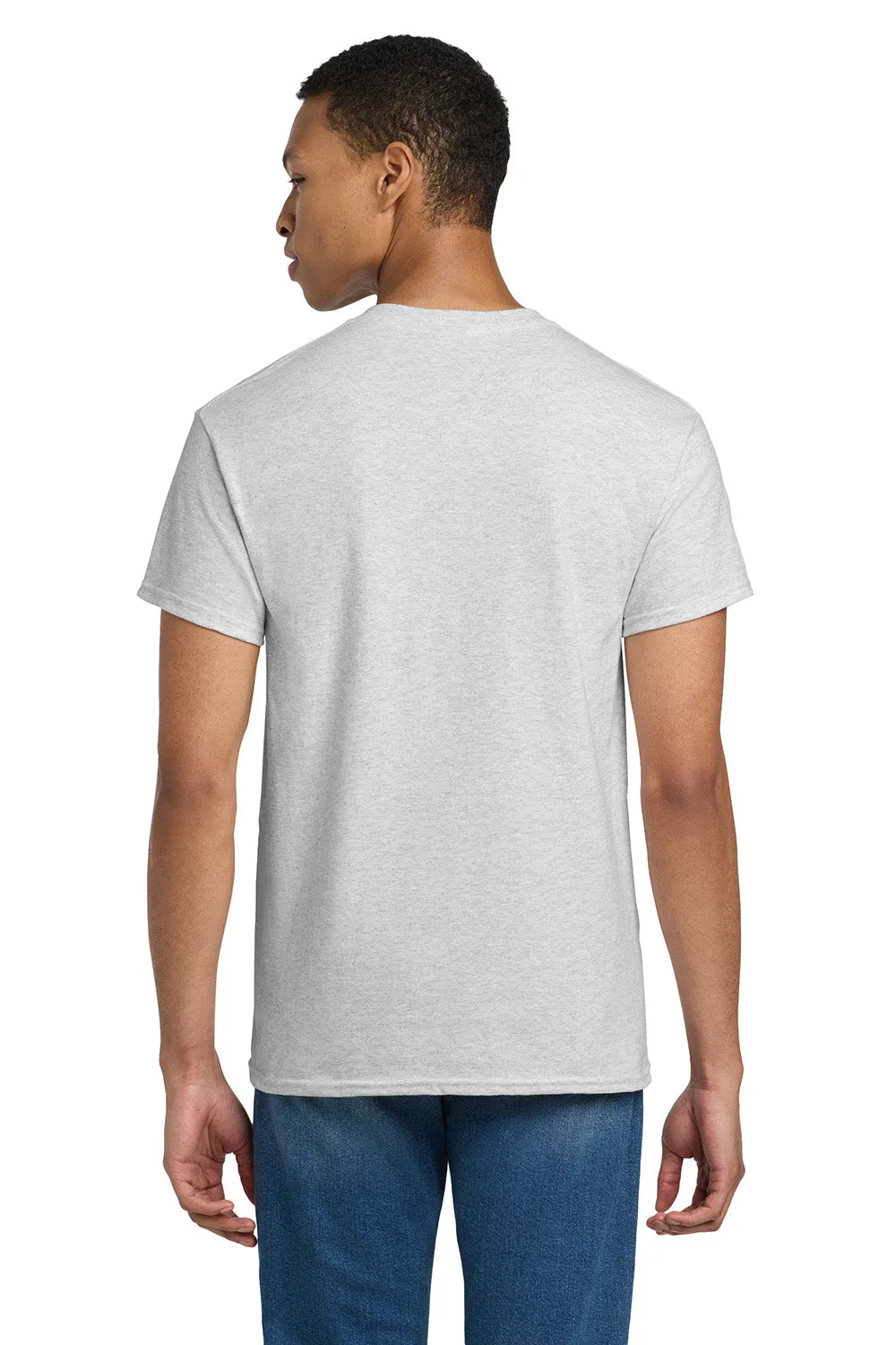 Gildan Mens Ultra Short Sleeve Crewneck T-Shirt - Ash Grey  Affordable Clothing Gildan