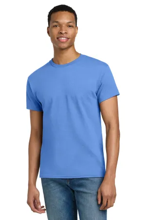 Gildan Mens Ultra Short Sleeve Crewneck T-Shirt - Carolina Blue  Affordable Clothing Gildan
