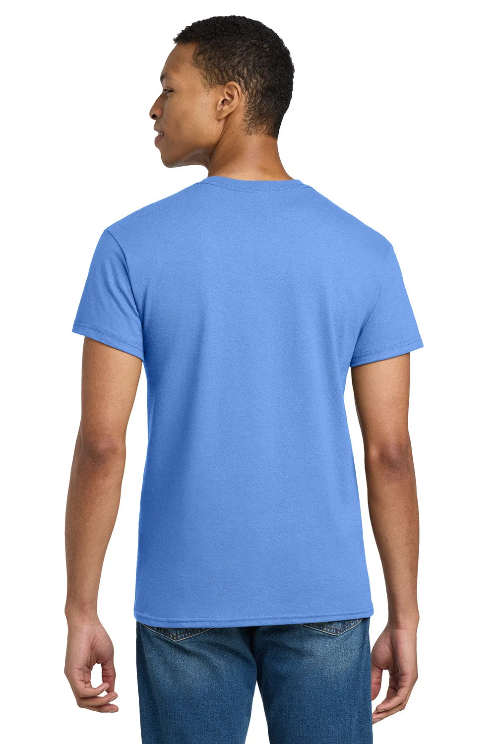 Gildan Mens Ultra Short Sleeve Crewneck T-Shirt - Carolina Blue  Affordable Clothing Gildan