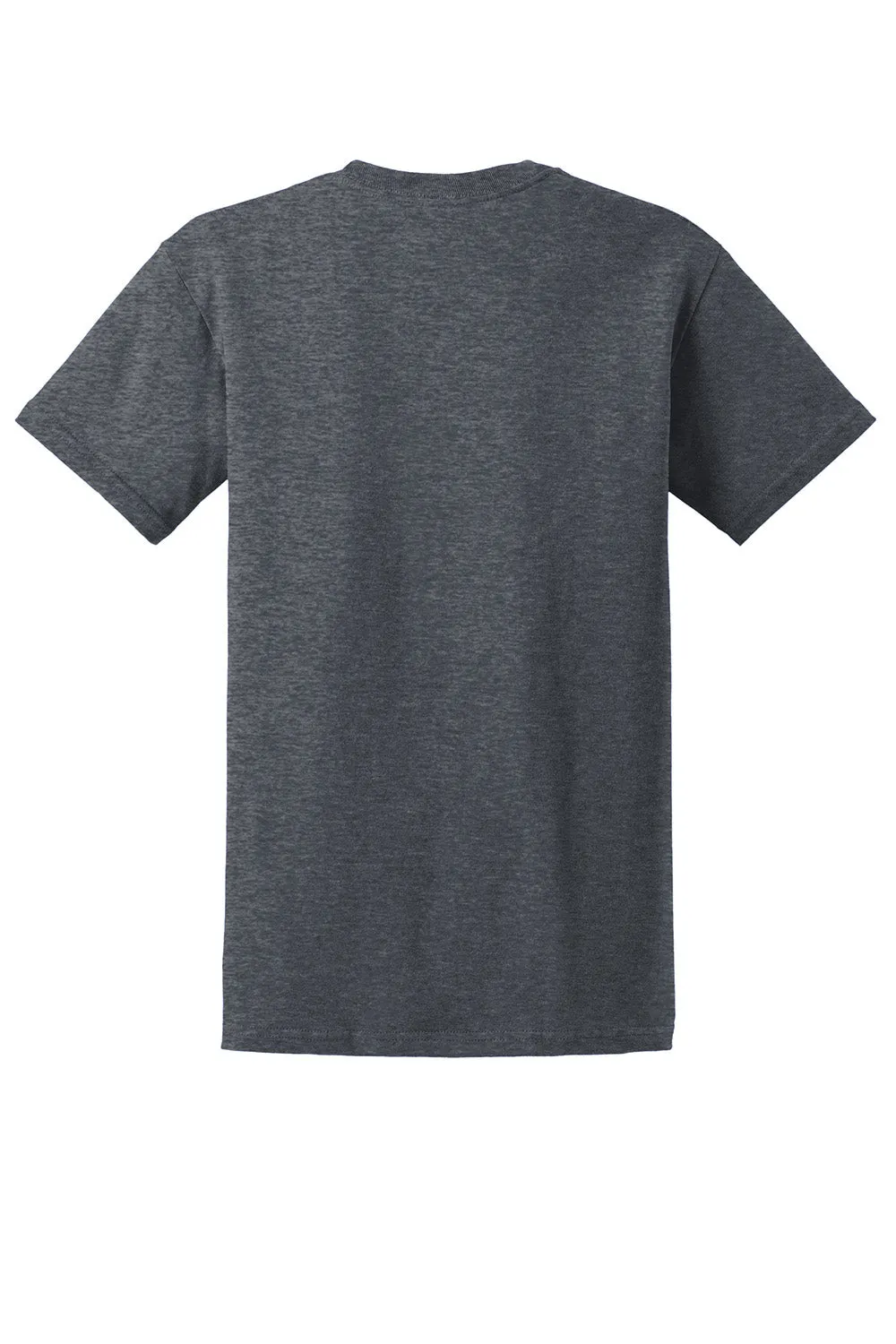 Gildan Mens Ultra Short Sleeve Crewneck T-Shirt - Heather Dark Grey  Affordable Clothing Gildan