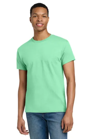 Gildan Mens Ultra Short Sleeve Crewneck T-Shirt - Mint Green  Affordable Clothing Gildan