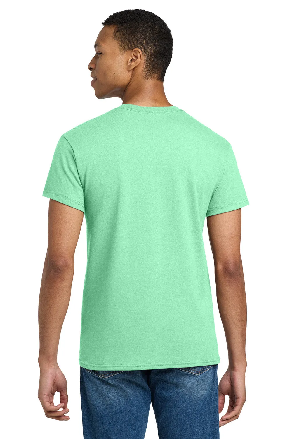 Gildan Mens Ultra Short Sleeve Crewneck T-Shirt - Mint Green  Affordable Clothing Gildan