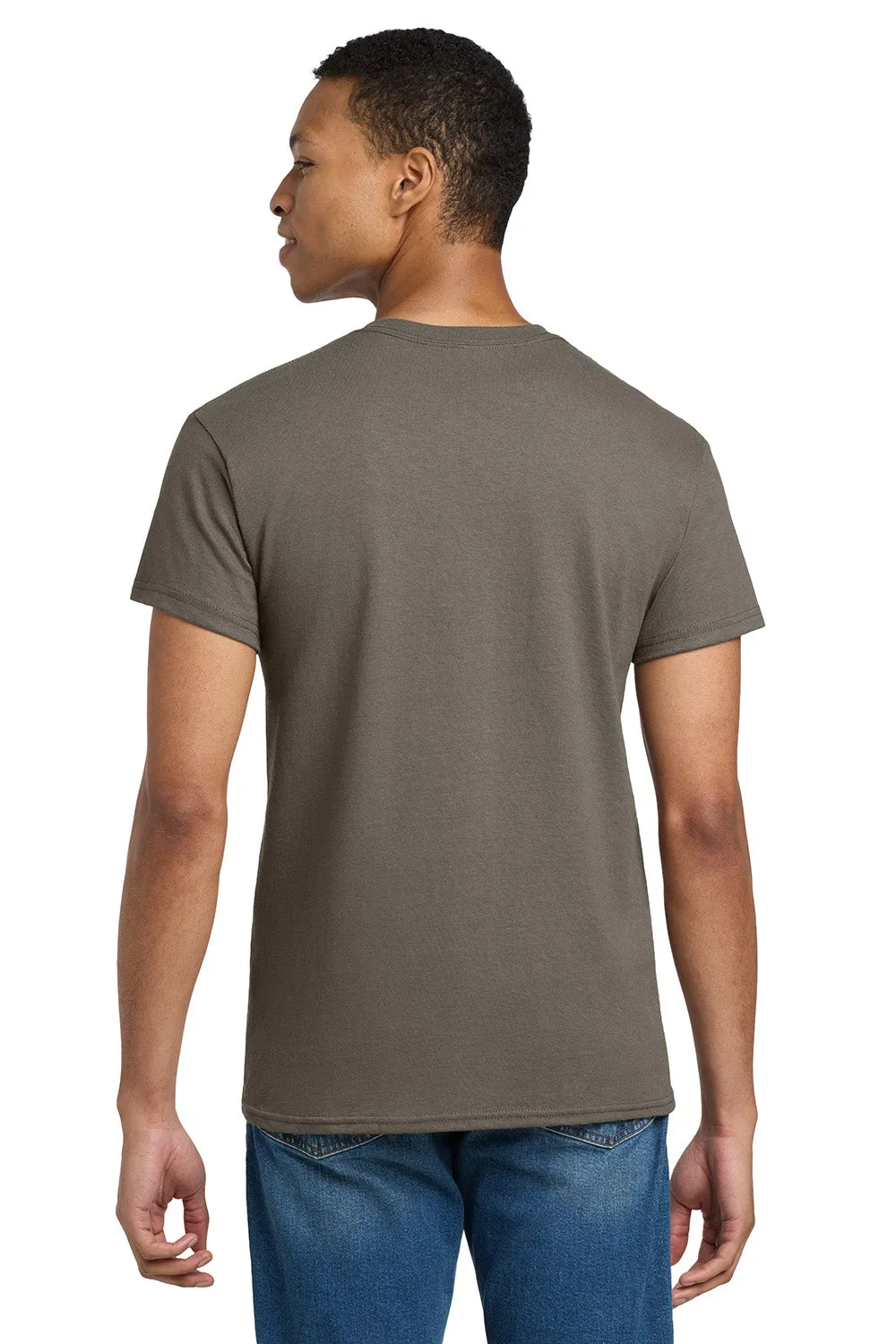 Gildan Mens Ultra Short Sleeve Crewneck T-Shirt - Prairie Dust  Affordable Clothing Gildan