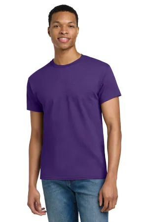 Gildan Mens Ultra Short Sleeve Crewneck T-Shirt - Purple  Affordable Clothing Gildan