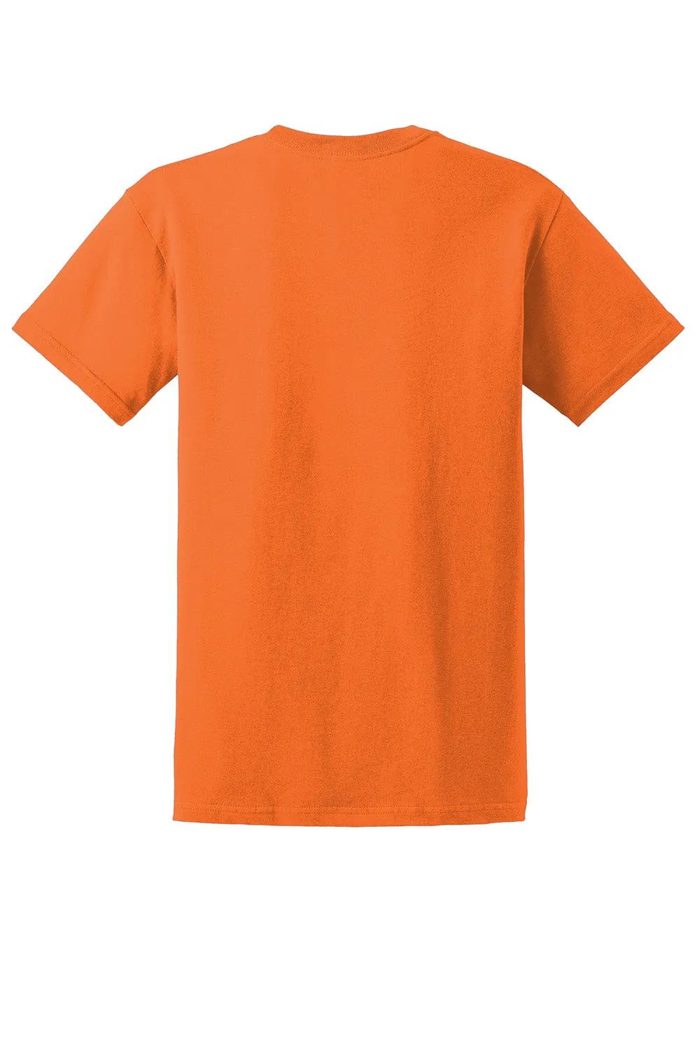 Gildan Mens Ultra Short Sleeve Crewneck T-Shirt - Safety Orange  Affordable Clothing Gildan