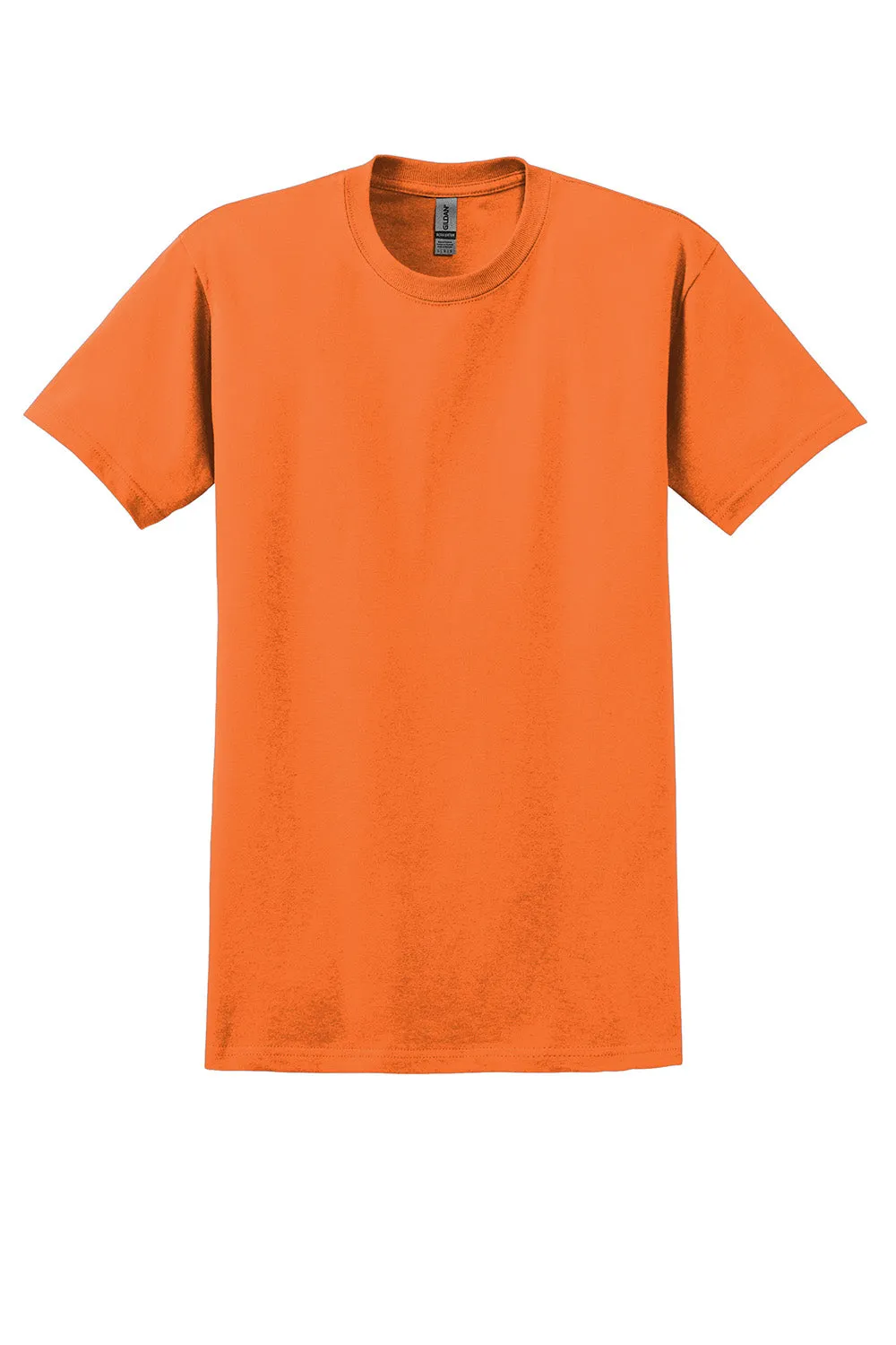 Gildan Mens Ultra Short Sleeve Crewneck T-Shirt - Safety Orange  Affordable Clothing Gildan