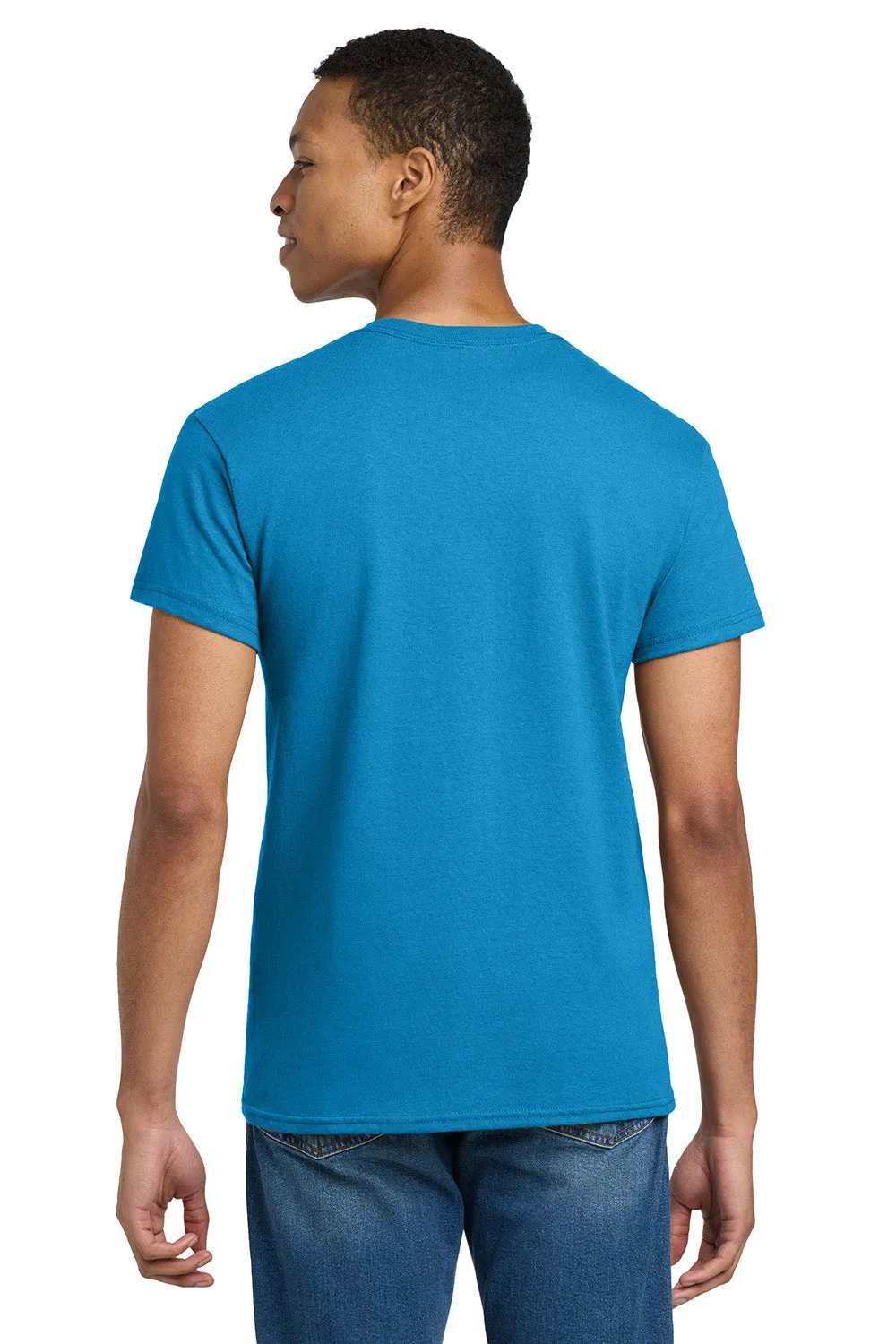 Gildan Mens Ultra Short Sleeve Crewneck T-Shirt - Sapphire Blue  Affordable Clothing Gildan
