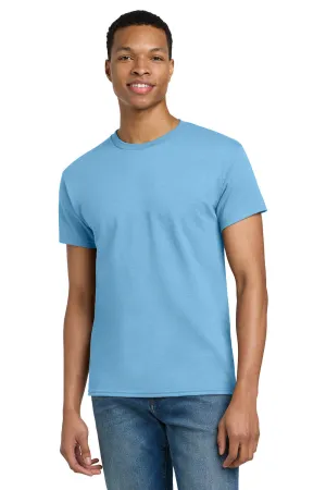 Gildan Mens Ultra Short Sleeve Crewneck T-Shirt - Sky Blue  Affordable Clothing Gildan