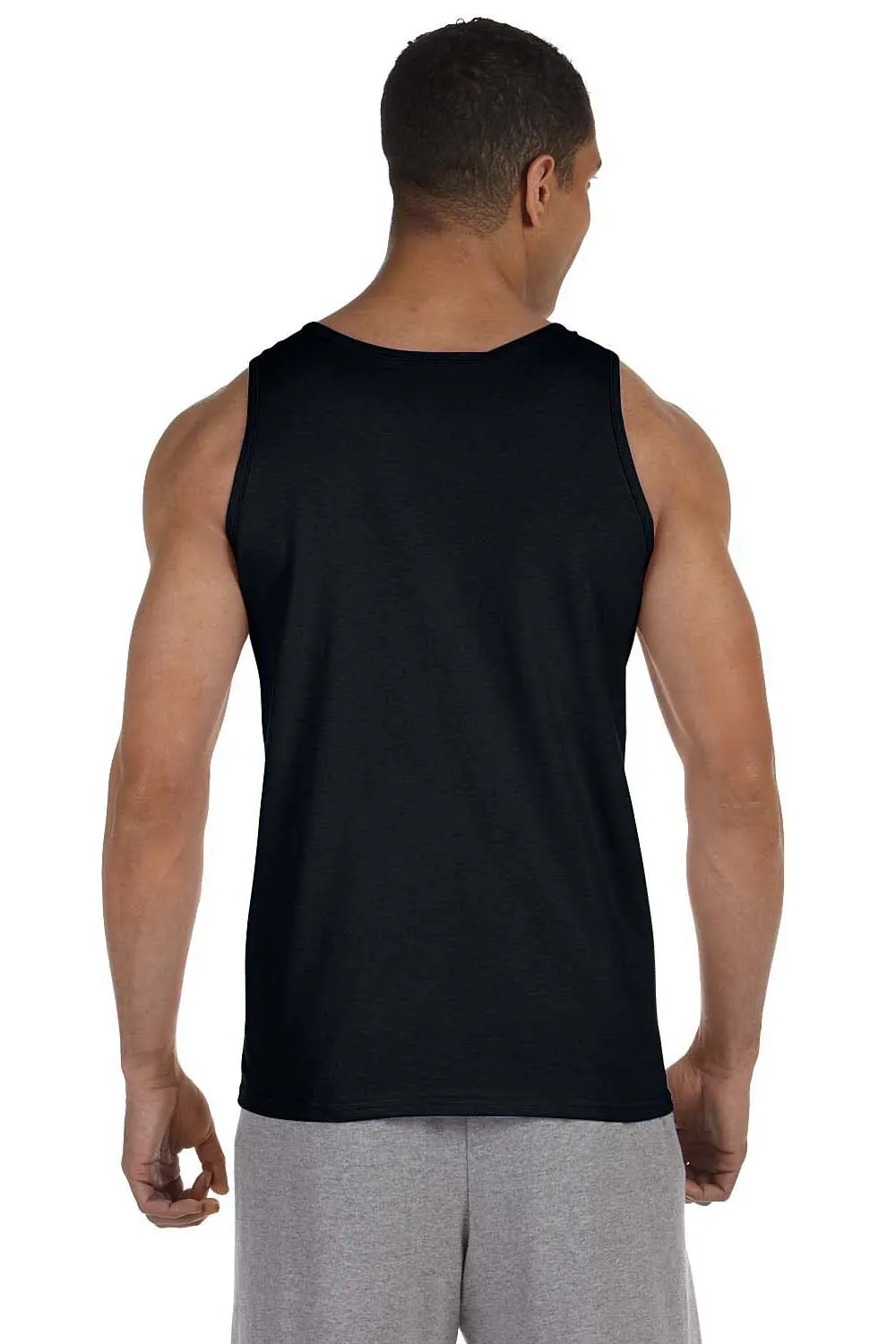 Gildan Mens Ultra Tank Top - Black  Affordable Clothing Gildan