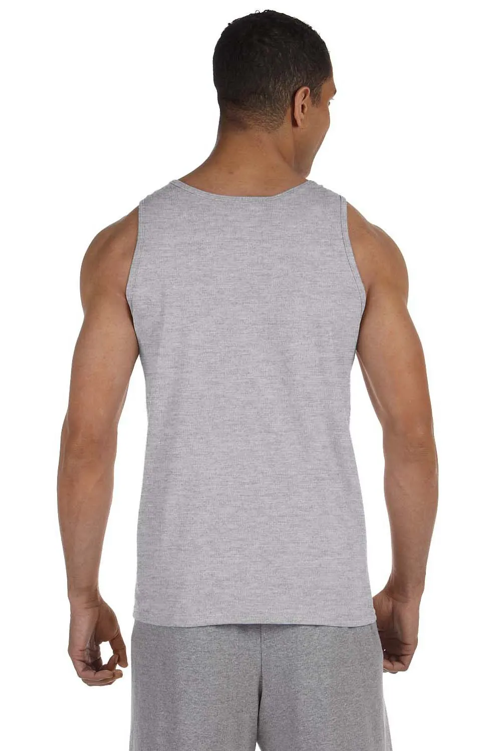 Gildan Mens Ultra Tank Top - Sport Grey  Affordable Clothing Gildan