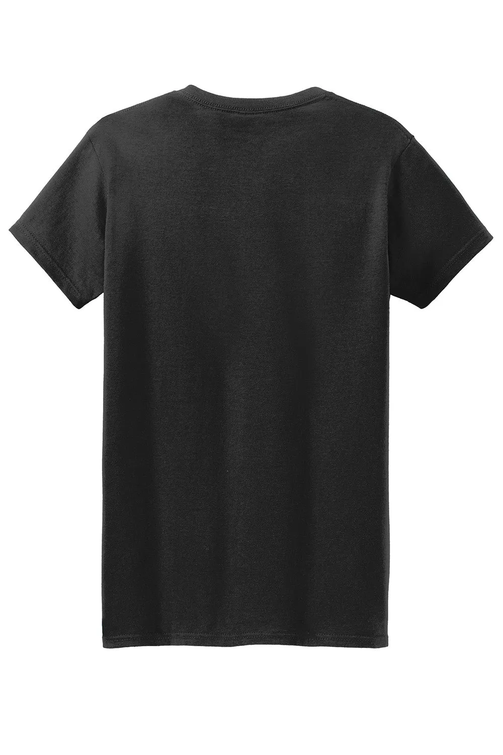 Gildan Womens Short Sleeve Crewneck T-Shirt - Black  Affordable Clothing Gildan