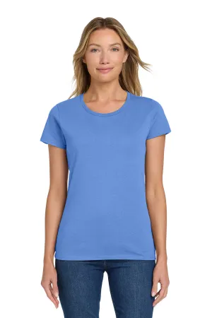 Gildan Womens Short Sleeve Crewneck T-Shirt - Carolina Blue  Affordable Clothing Gildan