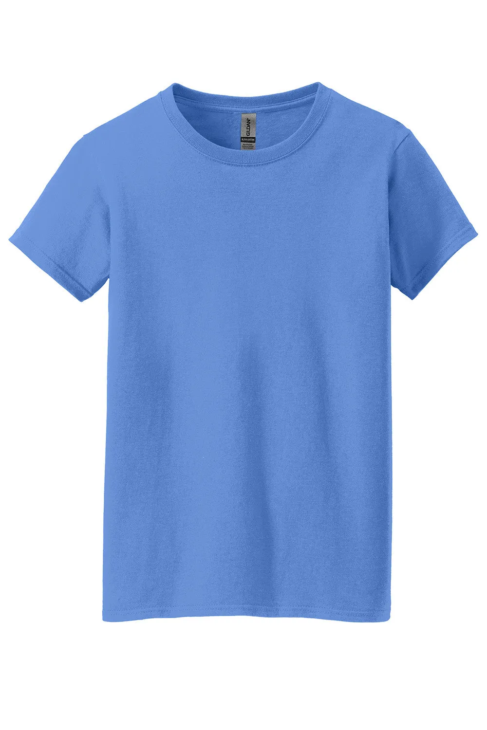 Gildan Womens Short Sleeve Crewneck T-Shirt - Carolina Blue  Affordable Clothing Gildan