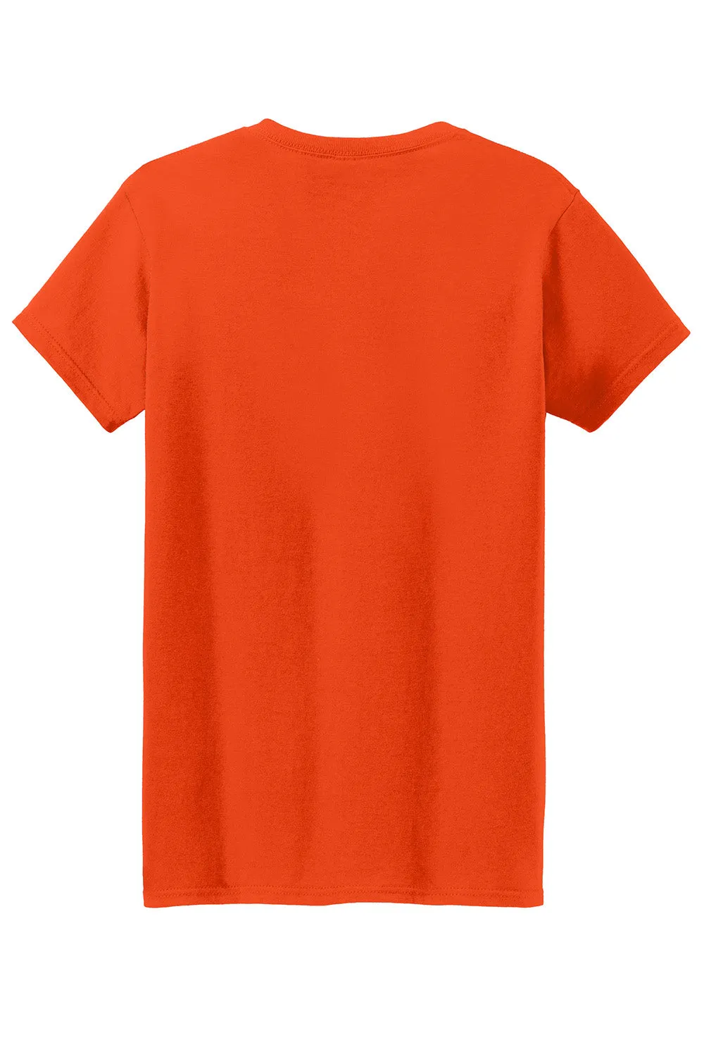 Gildan Womens Short Sleeve Crewneck T-Shirt - Orange  Affordable Clothing Gildan