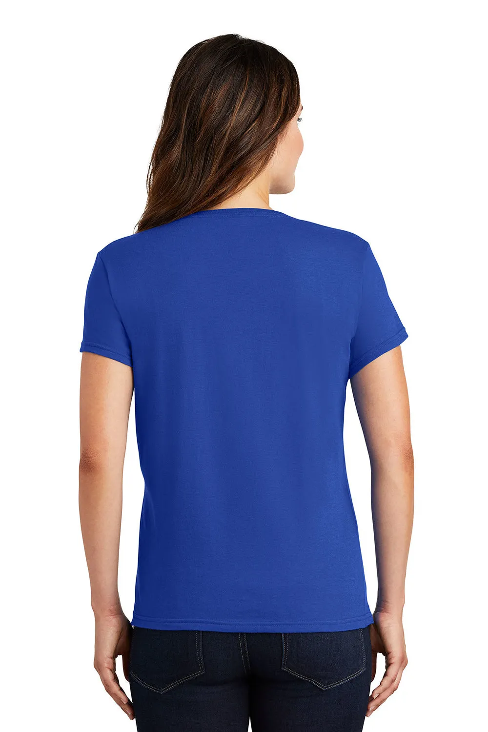 Gildan Womens Short Sleeve Crewneck T-Shirt - Royal Blue - Closeout  Affordable Clothing Gildan
