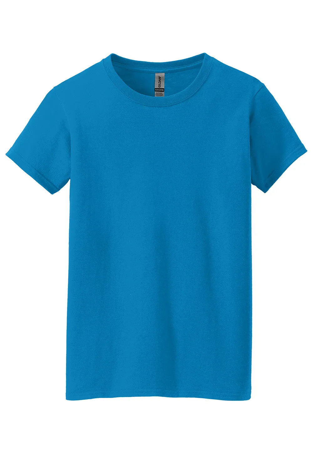 Gildan Womens Short Sleeve Crewneck T-Shirt - Sapphire Blue  Affordable Clothing Gildan