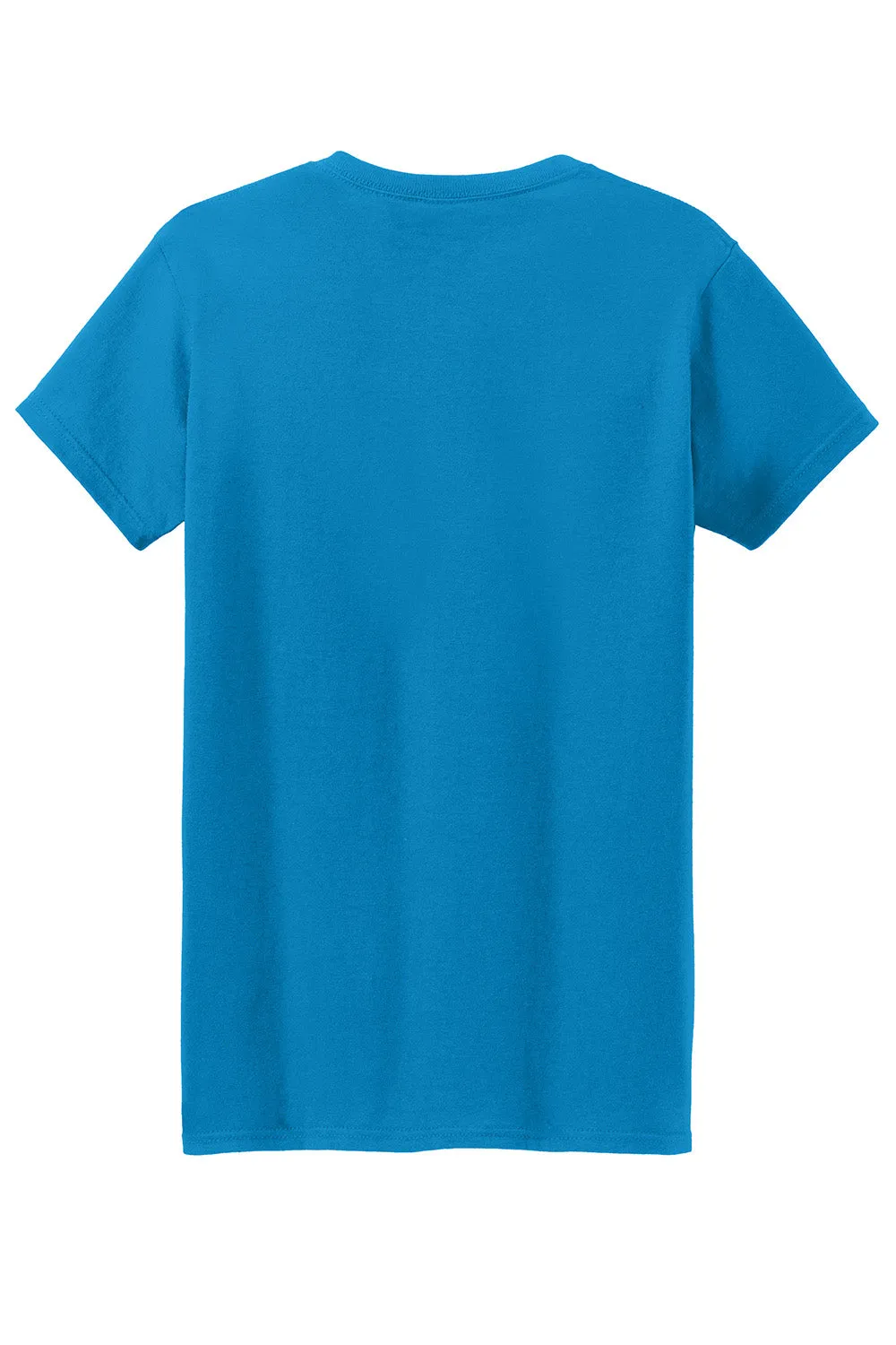 Gildan Womens Short Sleeve Crewneck T-Shirt - Sapphire Blue  Affordable Clothing Gildan