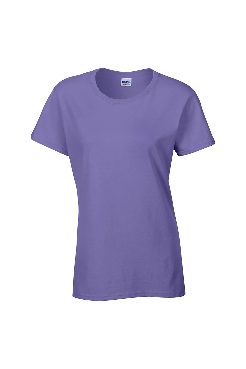 Gildan Womens Short Sleeve Crewneck T-Shirt - Violet Purple  Affordable Clothing Gildan
