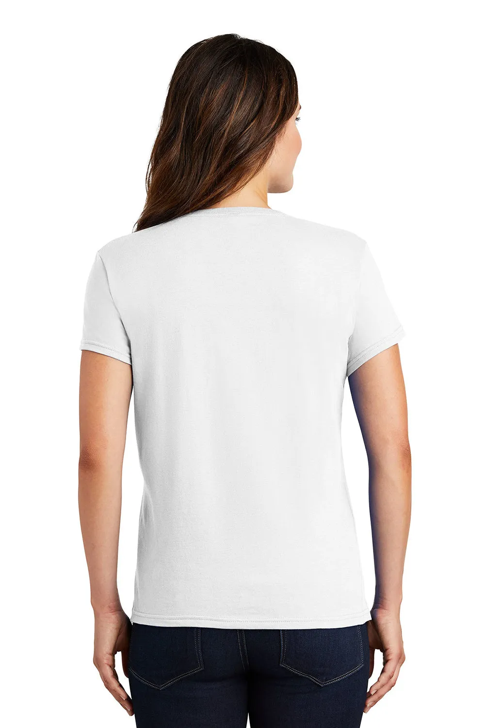 Gildan Womens Short Sleeve Crewneck T-Shirt - White - Closeout  Affordable Clothing Gildan