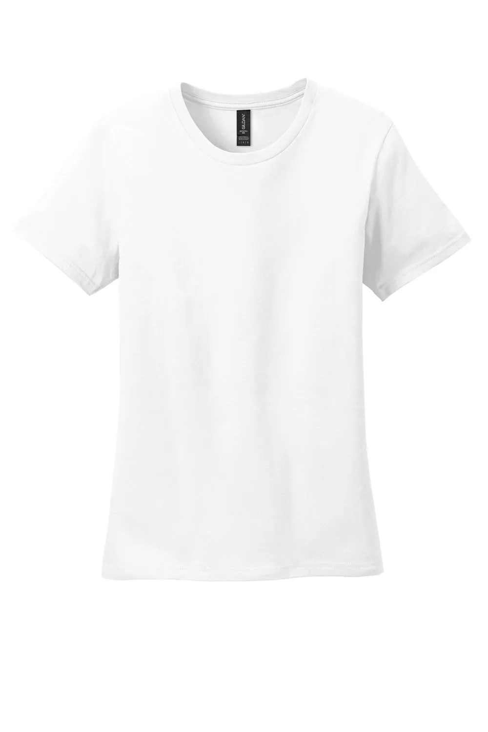 Gildan Womens Short Sleeve Crewneck T-Shirt - White - Closeout  Affordable Clothing Gildan