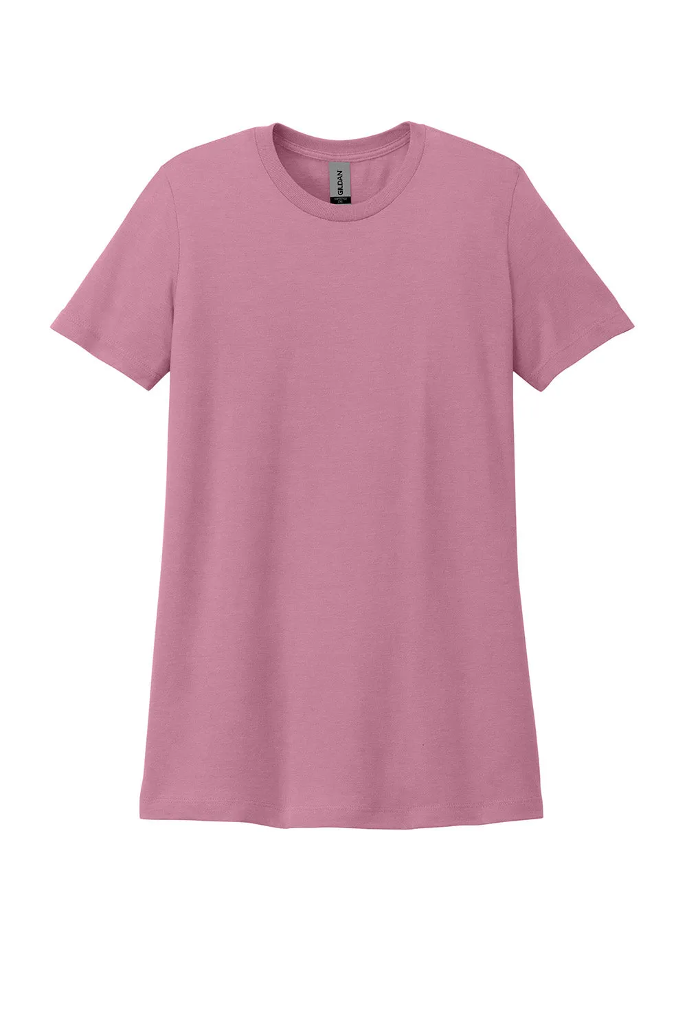 Gildan Womens Softstyle CVC Short Sleeve Crewneck T-Shirt - Plumrose Pink  Affordable Clothing Gildan