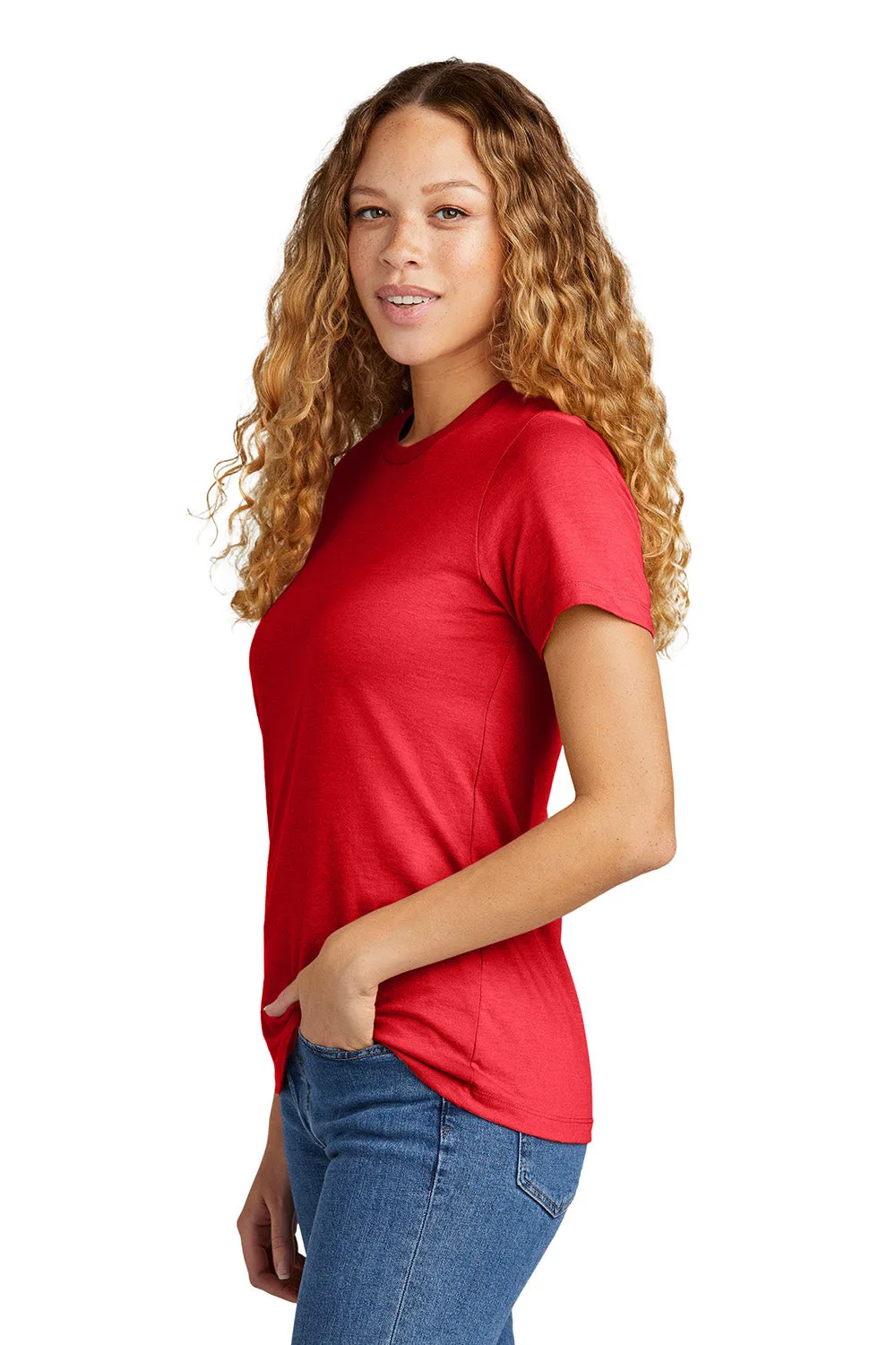 Gildan Womens Softstyle CVC Short Sleeve Crewneck T-Shirt - Red Mist  Affordable Clothing Gildan