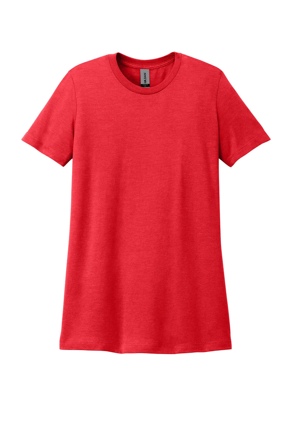 Gildan Womens Softstyle CVC Short Sleeve Crewneck T-Shirt - Red Mist  Affordable Clothing Gildan