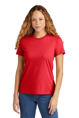Gildan Womens Softstyle CVC Short Sleeve Crewneck T-Shirt - Red Mist  Affordable Clothing Gildan