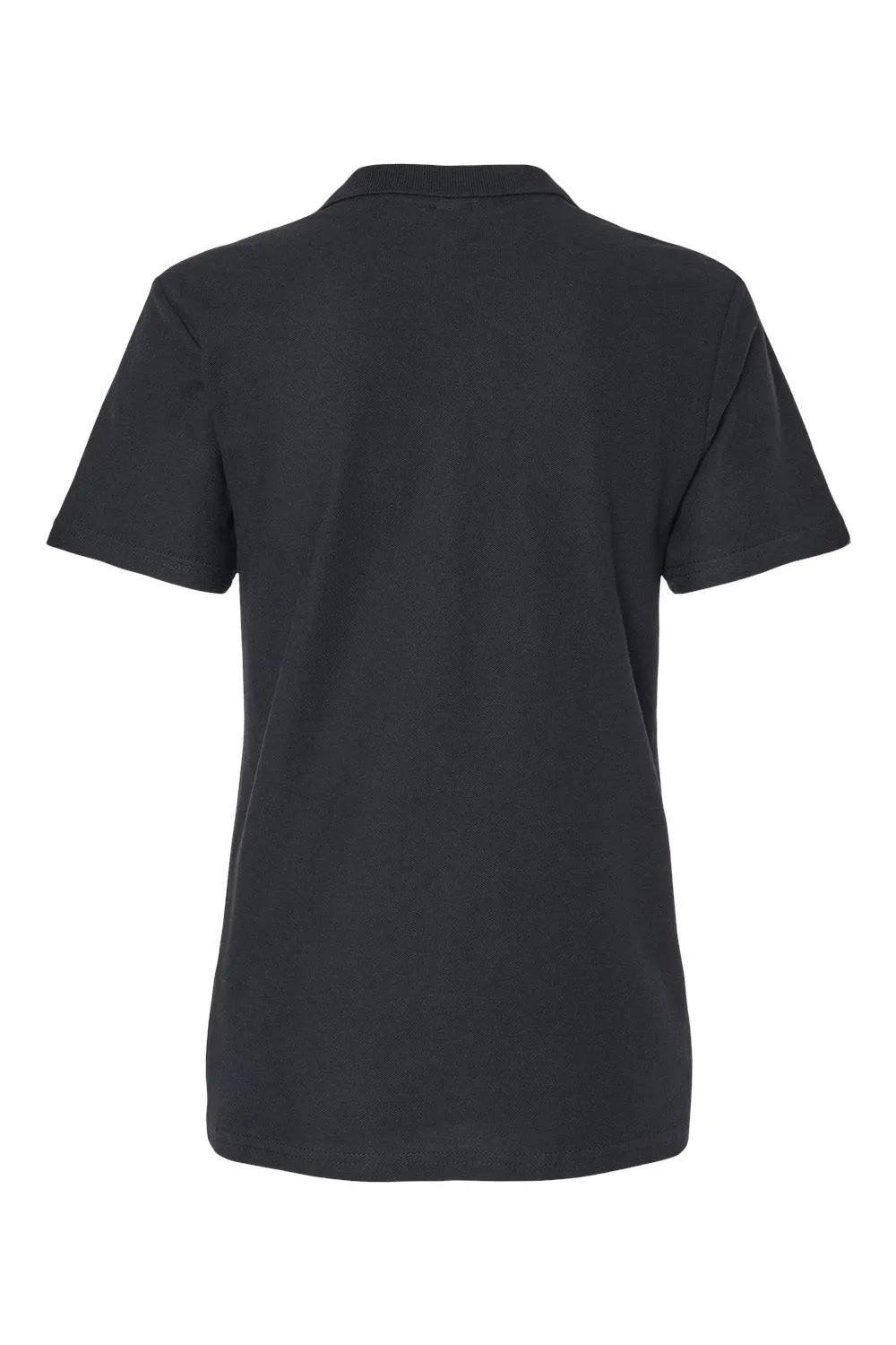 Gildan Womens SoftStyle Double Pique Short Sleeve Polo Shirt - Black  Affordable Clothing Gildan