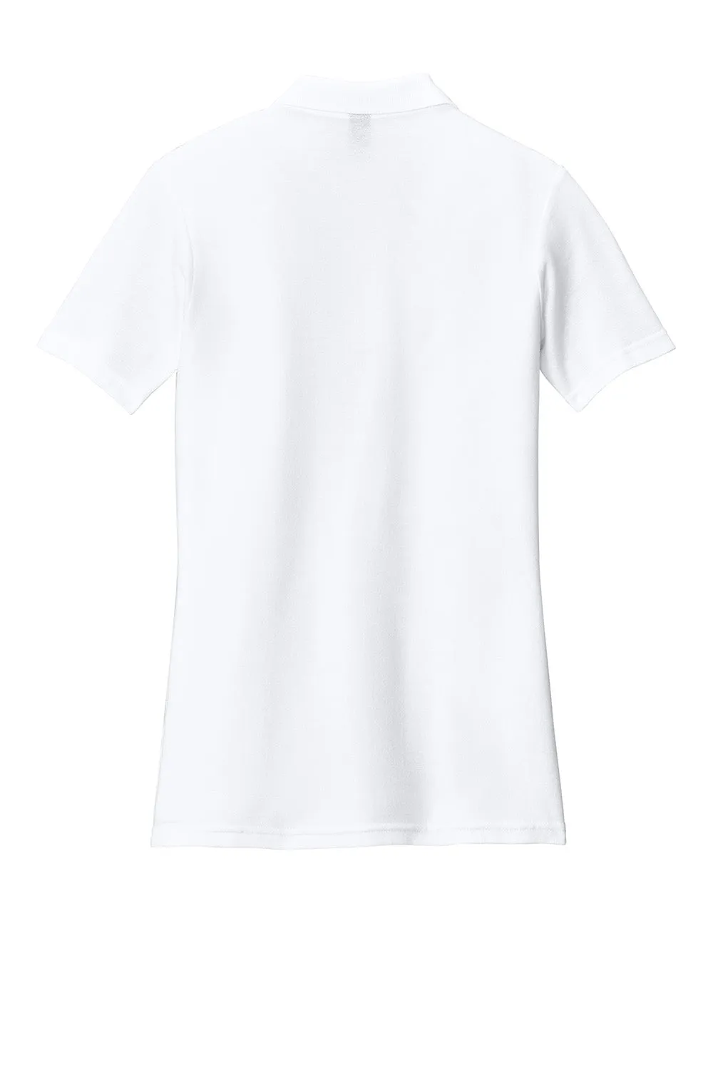 Gildan Womens Softstyle Pique Short Sleeve Polo Shirt - White  Affordable Clothing Gildan